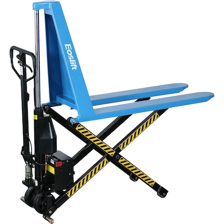 Eoslift 2,200 lbs. Weight Capacity, 27" x 45" Forks, Scissor Lift Pallet Jack, 31.5" Raised Height I10E
